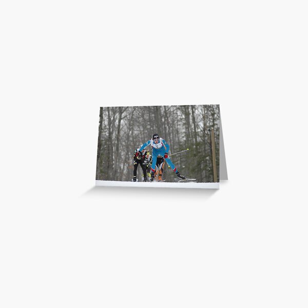 ski race 4 Greeting Card