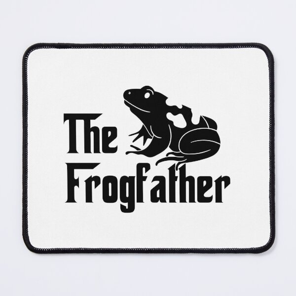 Item preview, The Frogfather - Funny Frog Joke Pun designed and sold by ShizuKawaii.
