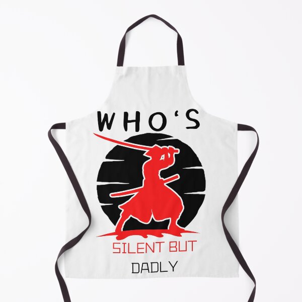 Item preview, Silent But Dadly Ninja designed and sold by SolSel ⭐⭐⭐⭐⭐.