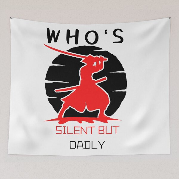 Item preview, Silent But Dadly Ninja designed and sold by SolSel ⭐⭐⭐⭐⭐.