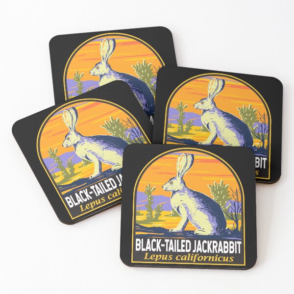Item preview, Black Tailed Jackrabbit Emblem designed and sold by KrisSidDesigns.