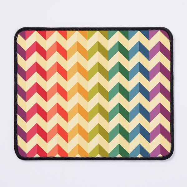 Item preview, Bright Rainbow Gay Pride Herringbone Pattern designed and sold by ThisIsMugLife.