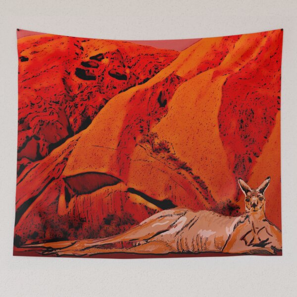 Item preview, Kangaroo designed and sold by TinaJostDesigns.