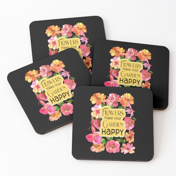 Item preview, Flowers Make Your Garden Happy designed and sold by PeachesMommy.