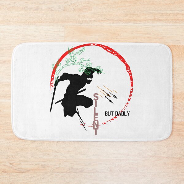 Item preview, Silent But Dadly Ninja Dad designed and sold by SolSel ⭐⭐⭐⭐⭐.