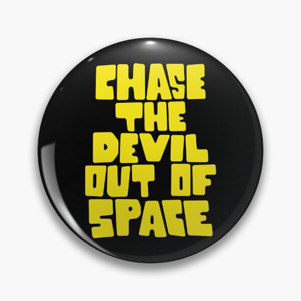 Item preview, Chase the devil out of space, dub reggae anthem, typography designed and sold by Boogosh.