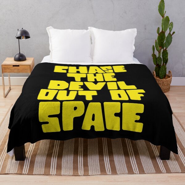 Item preview, Chase the devil out of space, dub reggae anthem, typography designed and sold by Boogosh.