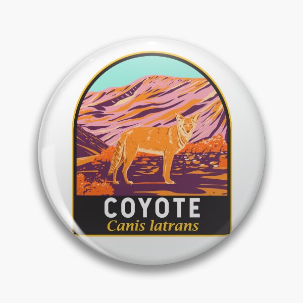 Aperçu de l'œuvre Emblème du Coyote créée et vendue par KrisSidDesigns.