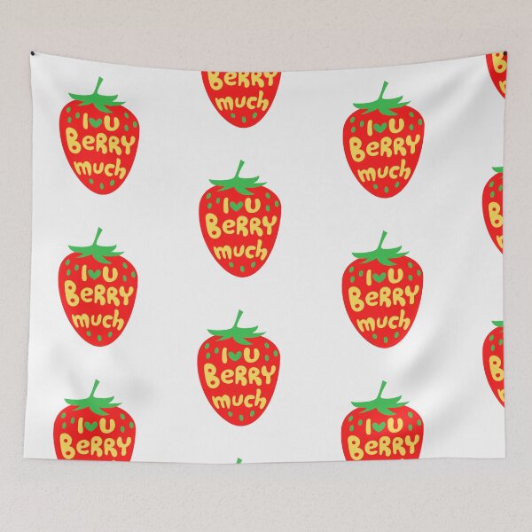 Item preview, I love u berry much designed and sold by Jaadueekala.
