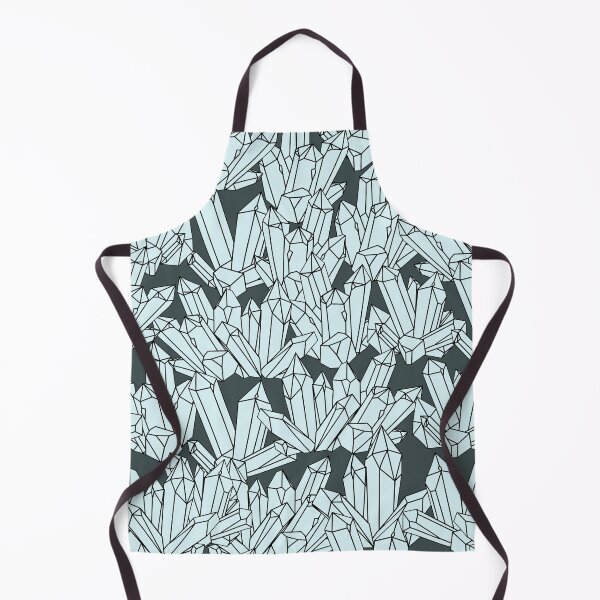 Item preview, Simple Teal Gray Crystal Cluster designed and sold by ThisIsMugLife.