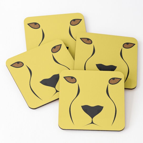 Item preview, cheetah face shape  designed and sold by Javier Narváez Solarte.