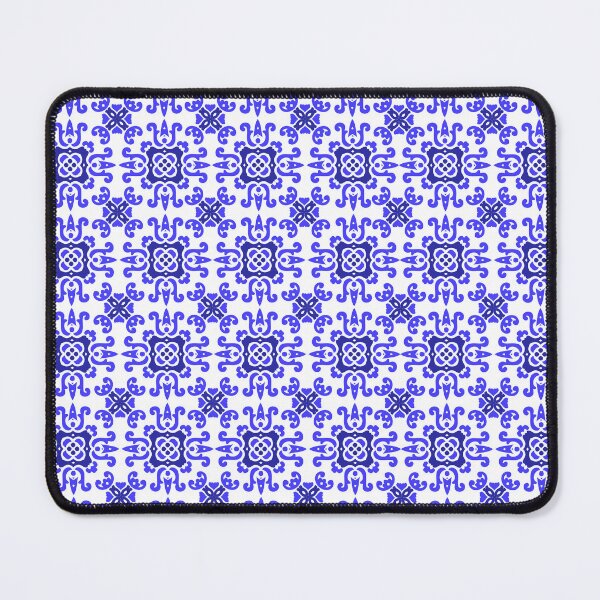 Item preview, Classic European Blue Tiles Pattern designed and sold by Anna Lemos.