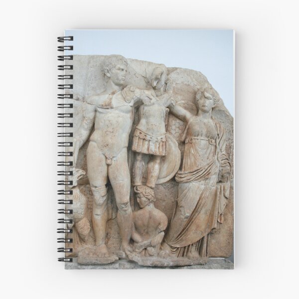 Item preview, Augustus and Victory Sebastion Relief Classical Art designed and sold by taiche.