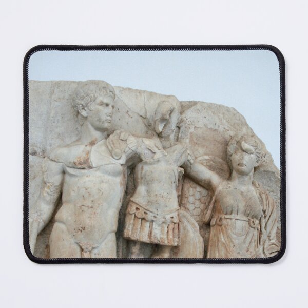 Item preview, Augustus and Victory Sebastion Relief Classical Art designed and sold by taiche.