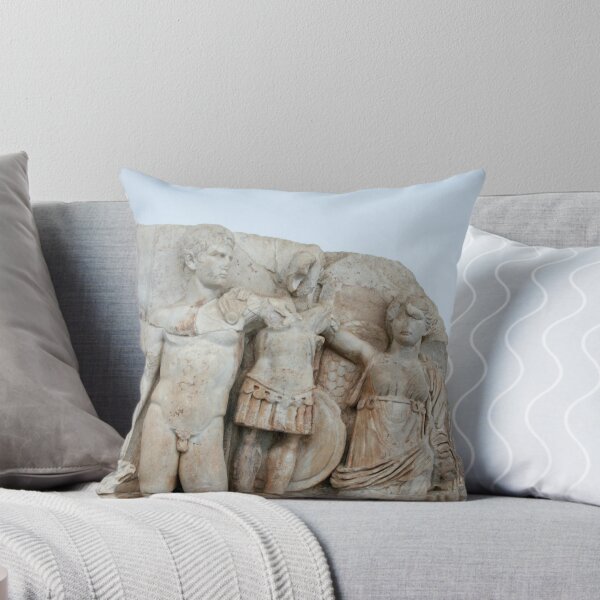 Item preview, Augustus and Victory Sebastion Relief Classical Art designed and sold by taiche.