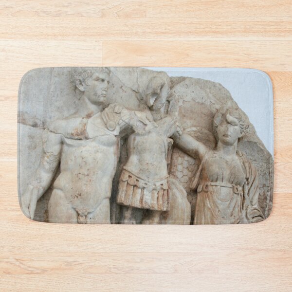 Item preview, Augustus and Victory Sebastion Relief Classical Art designed and sold by taiche.