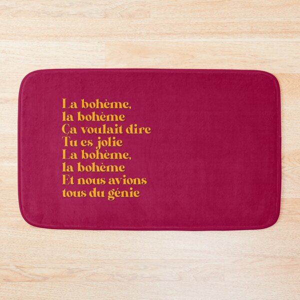 Item preview, La Bohème 3 (orange) designed and sold by didijuca.