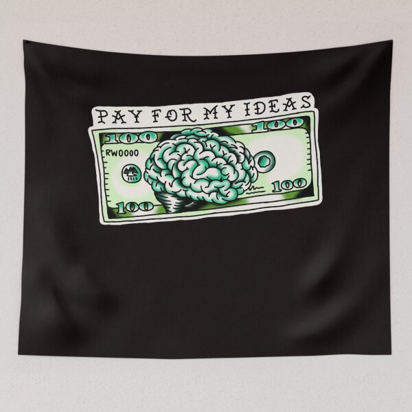 Item preview, pay for my ideas  designed and sold by rafaelwolf.