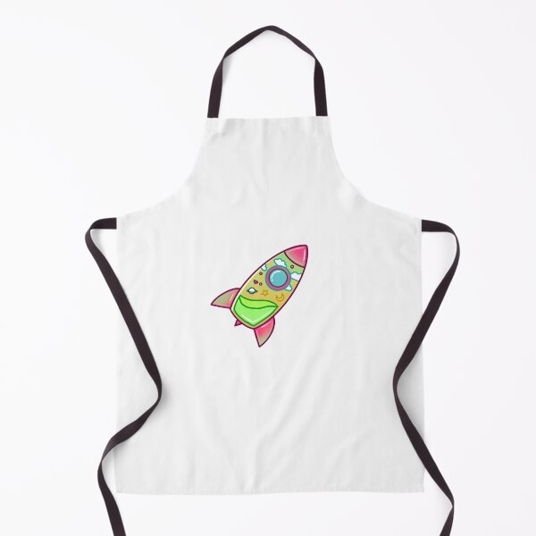 Item preview, Rocket flying to the space. Moon vehicle, rainbow, funny, cute designed and sold by Toto-Hello.