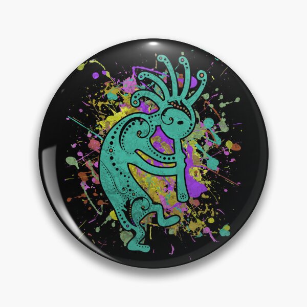 Item preview, Native Americans Kokopelli - Colorfully Splashes 2 designed and sold by EDDArt.