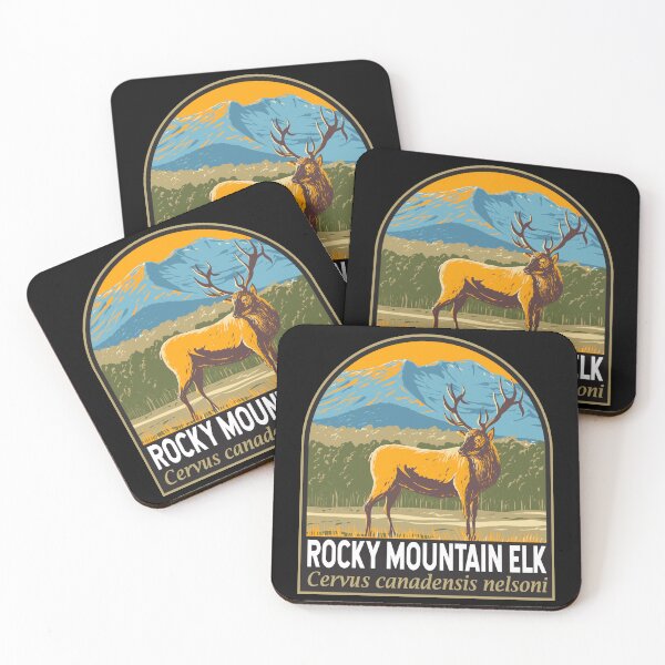 Item preview, Rocky Mountain Elk Emblem designed and sold by KrisSidDesigns.