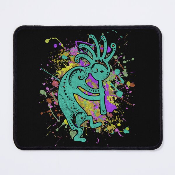 Item preview, Native Americans Kokopelli - Colorfully Splashes 2 designed and sold by EDDArt.
