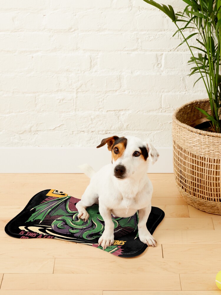 Thumbnail 2 of 5, Pet Mat, Cathulhu designed and sold by Ilustrata Design.