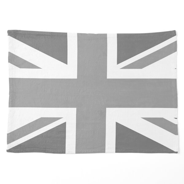 Grey union jack online throw