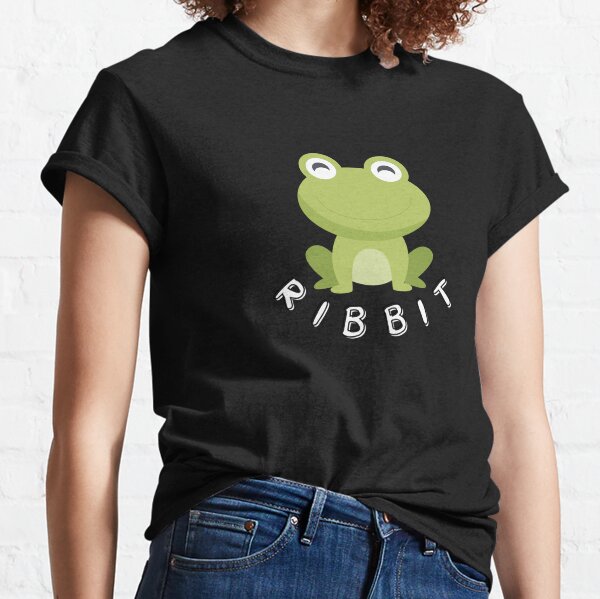 Ribbit - Funny Cute and Adorable Frog  Classic T-Shirt