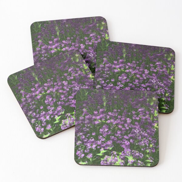 Item preview, Dark Illustration of Wild Prairie Lilacs  designed and sold by SunshineWalker.