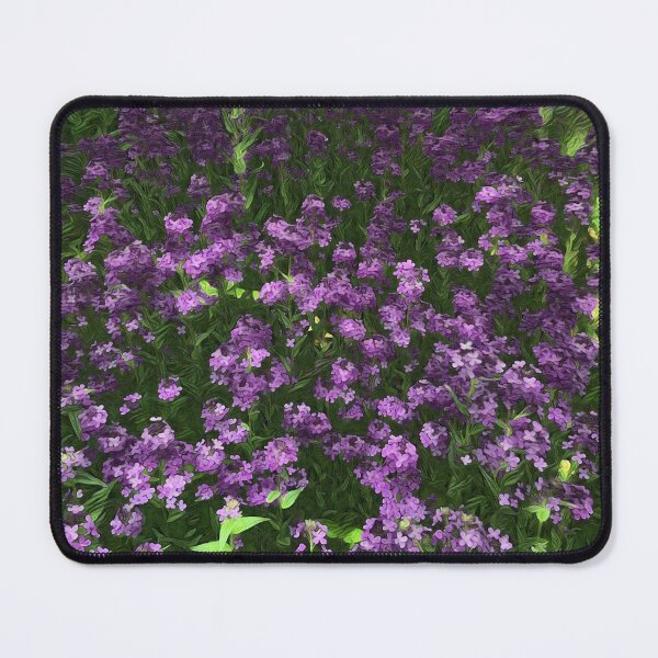 Item preview, Dark Illustration of Wild Prairie Lilacs designed and sold by SunshineWalker.