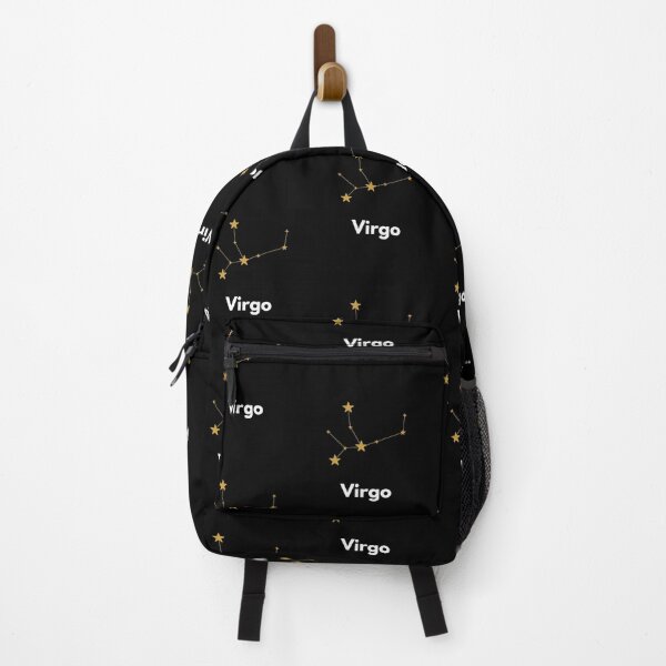 Item preview, Virgo, Virgo Sign, Black designed and sold by Magic Love Art Print.