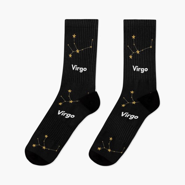 Item preview, Virgo, Virgo Sign, Black designed and sold by Magic Love Art Print.