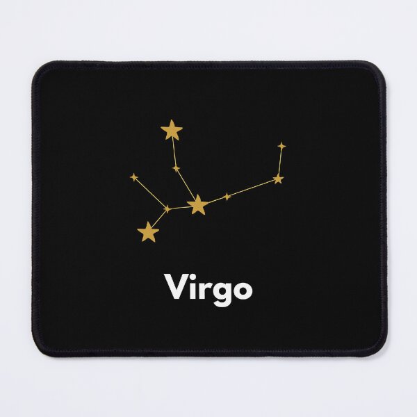 Item preview, Virgo, Virgo Sign, Black designed and sold by Magic Love Art Print.