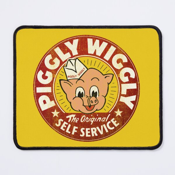 Item preview, Piggly Wiggly Self Service Worn designed and sold by Alema Art.
