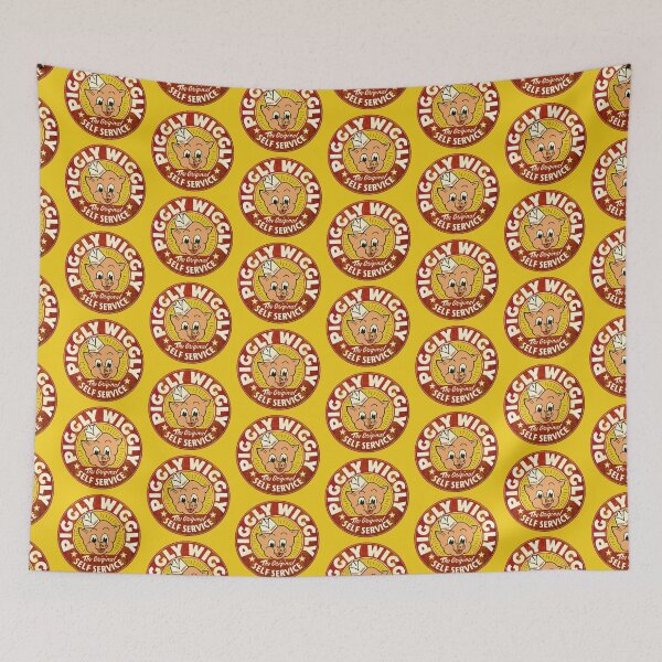 Item preview, Piggly Wiggly Self Service Worn designed and sold by Alema Art.