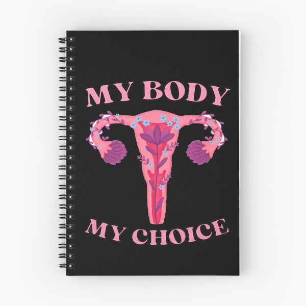 Item preview, Pro Choice My body my choice floral feminist designed and sold by Vavilonskaya.