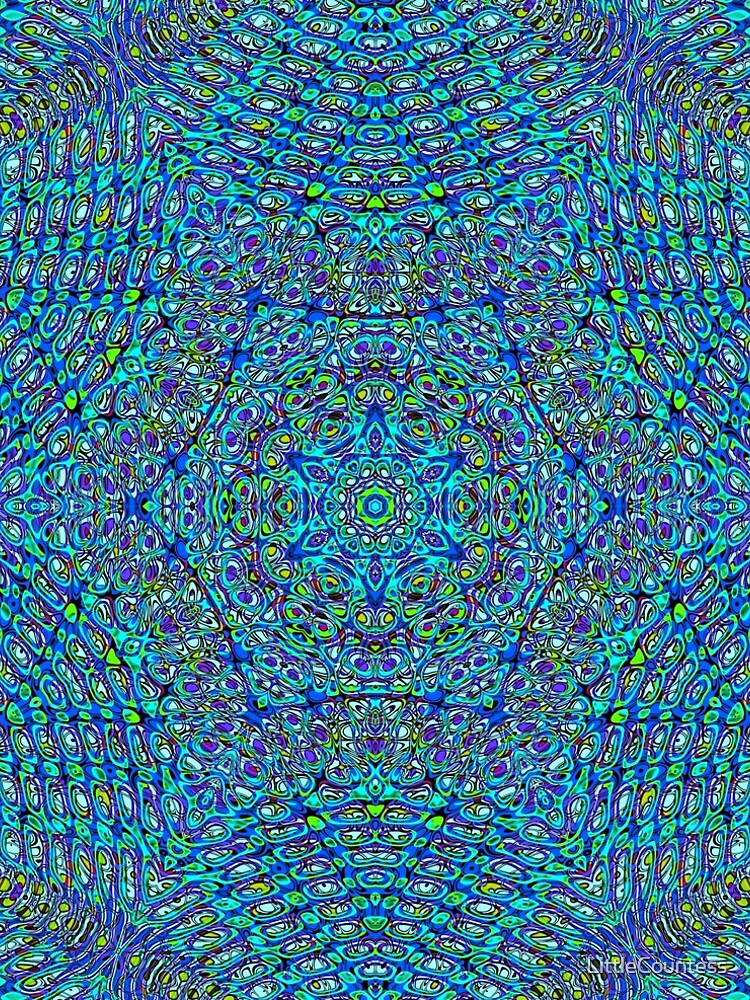 Illusion of light refraction pattern " A-Line Dress for Sale by  LittleCountess | Redbubble