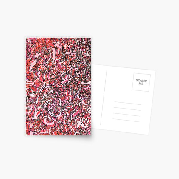 pink slab Postcard