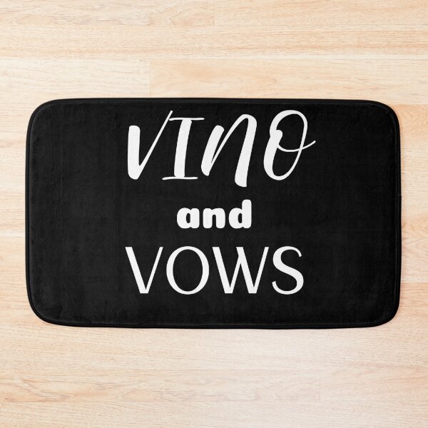 Item preview, Vino And Vows (white) designed and sold by Allyoudois.