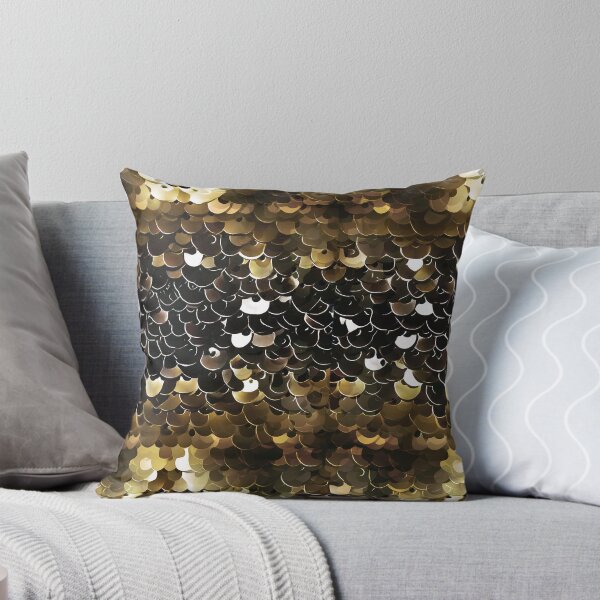 Item preview, Abstract background of gold sequins designed and sold by siwabudda.