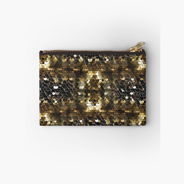 Item preview, Abstract background of gold sequins designed and sold by siwabudda.