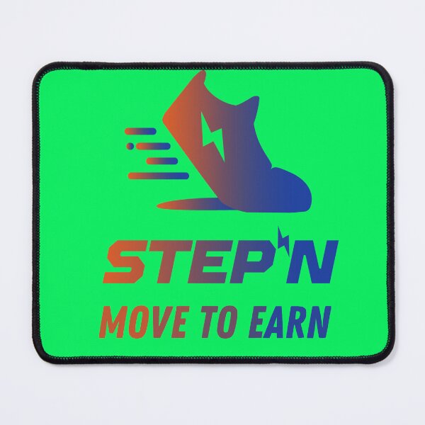 Item preview, STEPN Logo - Move to Earn | Trending Crypto | Green Metaverse | Green Satoshi Token designed and sold by EngineersArt.