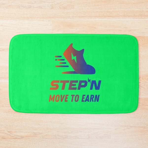 Item preview, STEPN Logo - Move to Earn | Trending Crypto | Green Metaverse | Green Satoshi Token designed and sold by EngineersArt.
