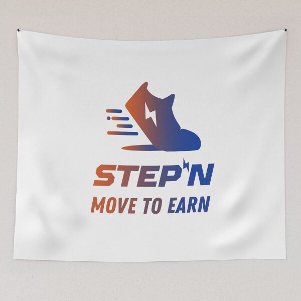 Item preview, STEPN Logo - Move to Earn | Trending Crypto | Green Metaverse | Green Satoshi Token designed and sold by EngineersArt.