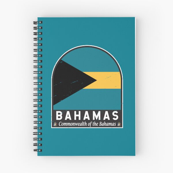 Item preview, The Bahamas Flag Emblem Distressed Vintage designed and sold by KrisSidDesigns.