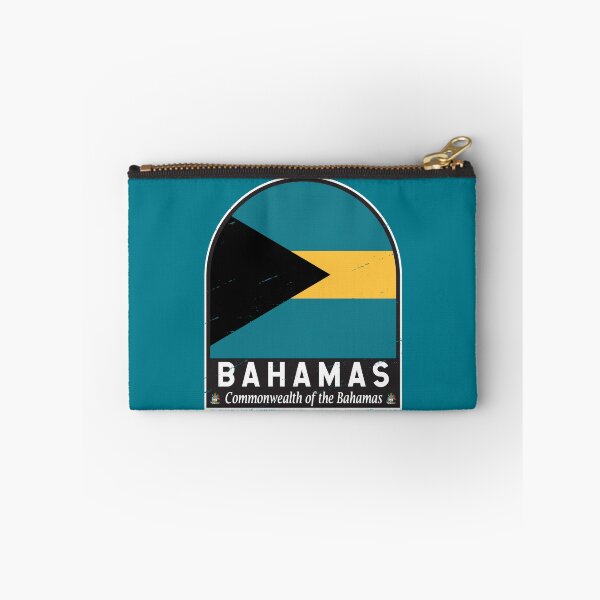 Item preview, The Bahamas Flag Emblem Distressed Vintage designed and sold by KrisSidDesigns.