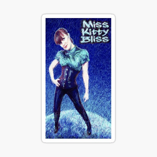Miss Kitty Bliss, Supervillain, 2013 Sticker