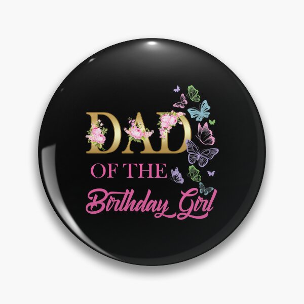 Item preview, Dad One 1st First Birthday Matching Family Butterfly Floral designed and sold by PameGraha.