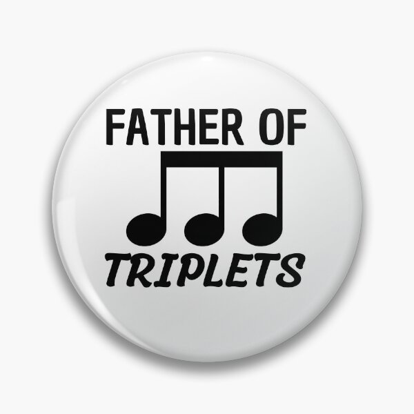 Item preview, Father of Triplets Funny Music designed and sold by Printshac.